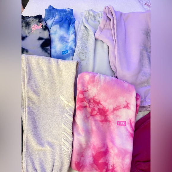 PINK VS XS-M SWEATPANTS BUNDLE - Picture 5 of 11